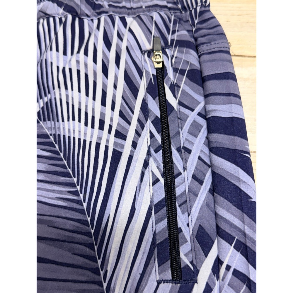 Tommy Bahama IslandZone Womens Blue Palm Print Jogger Pants Size Medium. - Picture 6 of 9
